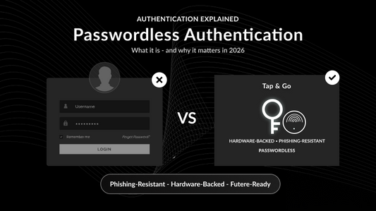 What is passwordless authentication - phishing-resistant security explained