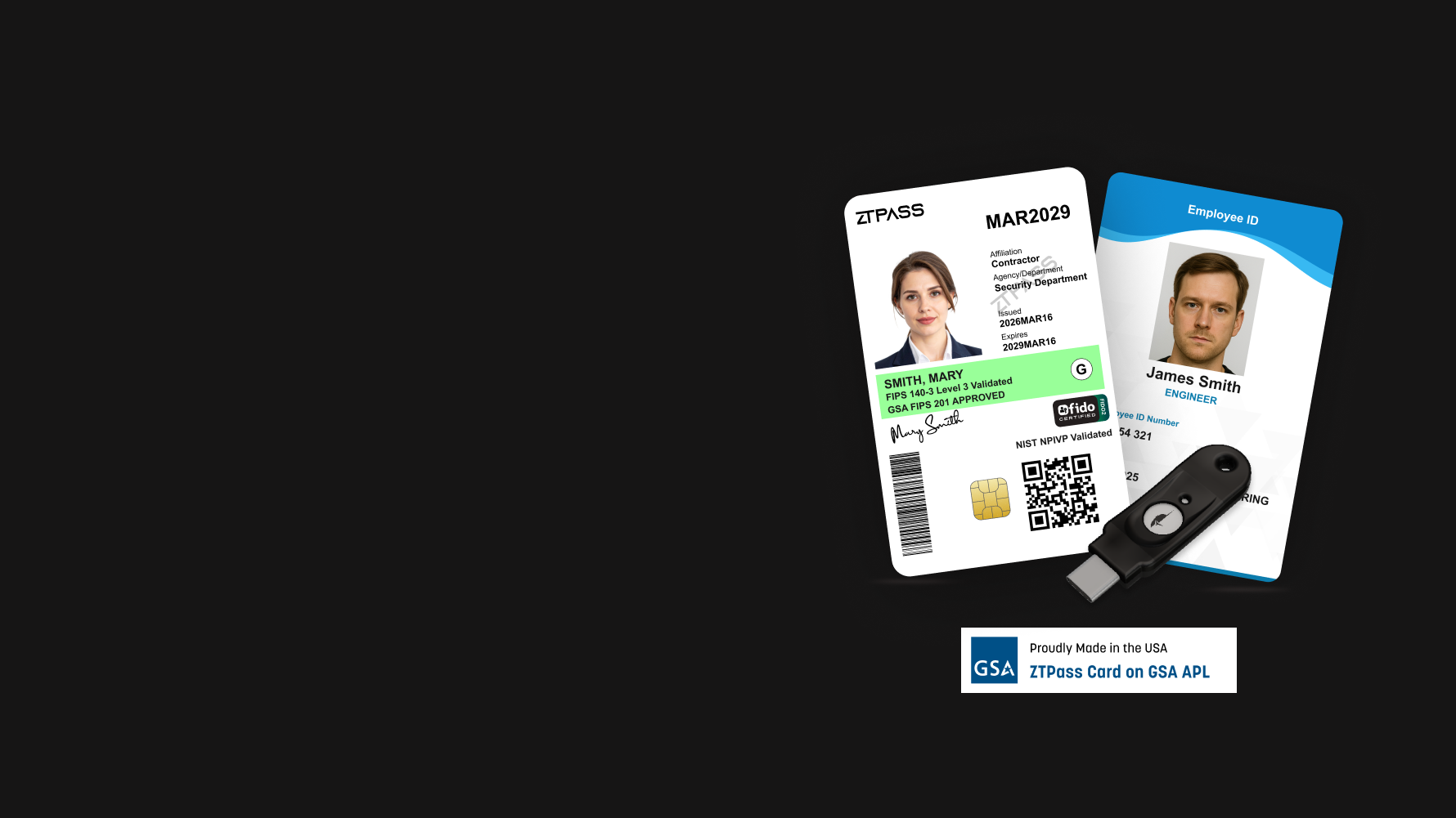 Smart Cards & Security Keys for Passwordless Authentication | ZTPass