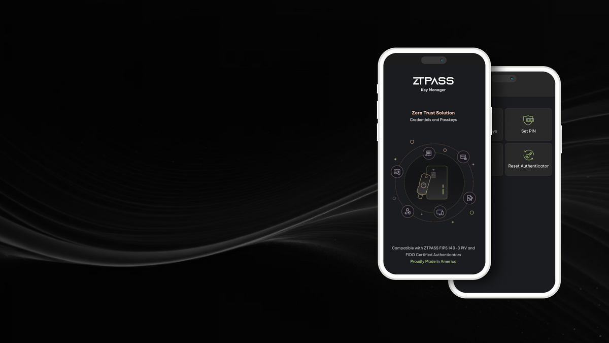 Security Key Manager Smart Cards & Security Keys for Passwordless Authentication | ZTPass